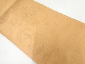 アンティーク　 紗 花車模様織出し袋帯（材料）
